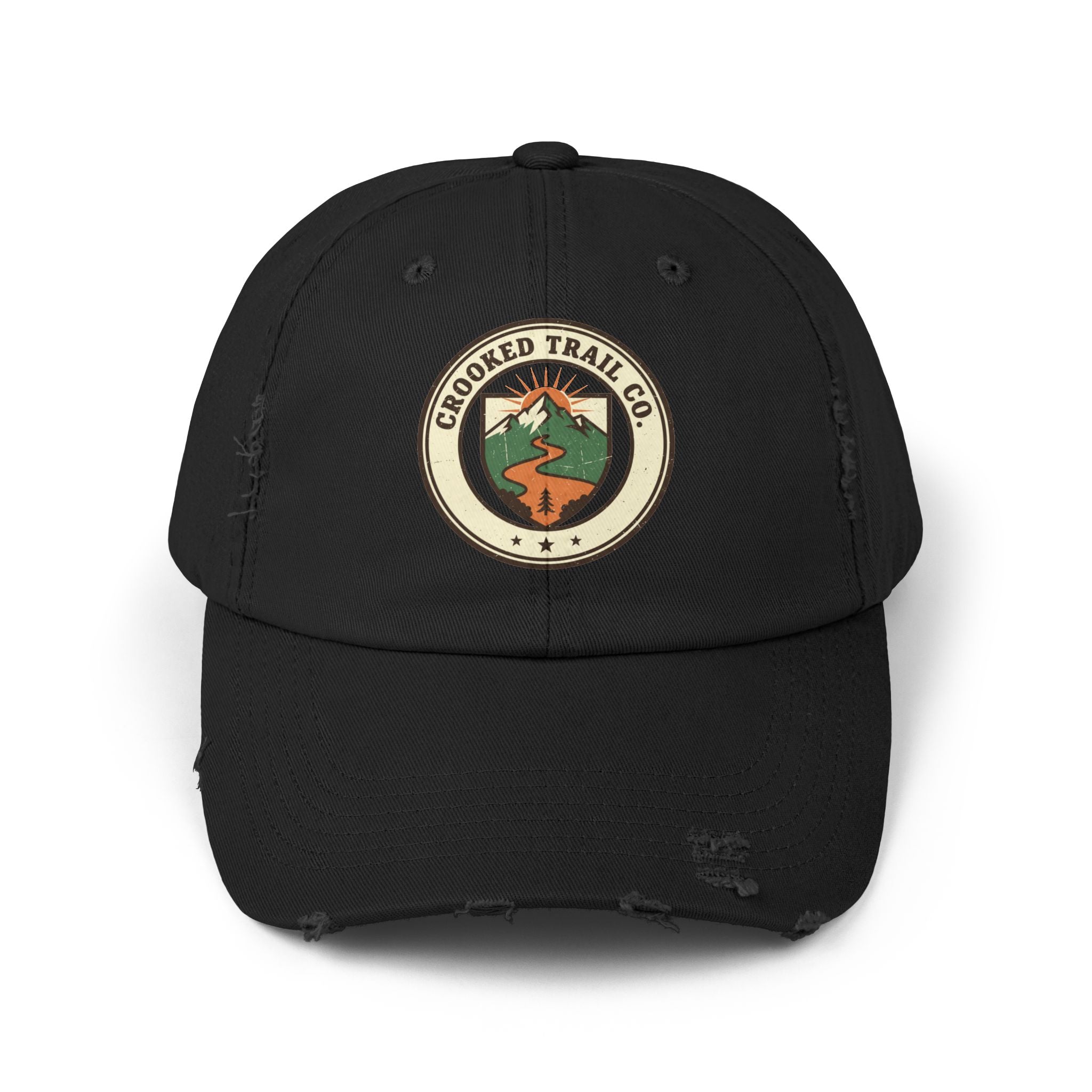 Crooked Trail Co. Distressed Outdoor Baseball Cap