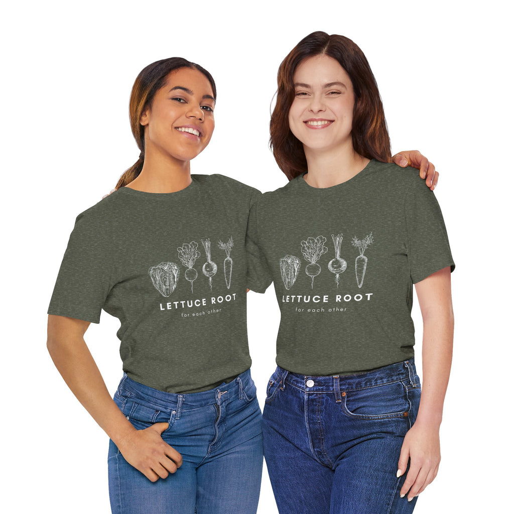 Lettuce Root vegetable sketch tee | Lettuce, Beet, Radish, Carrot design