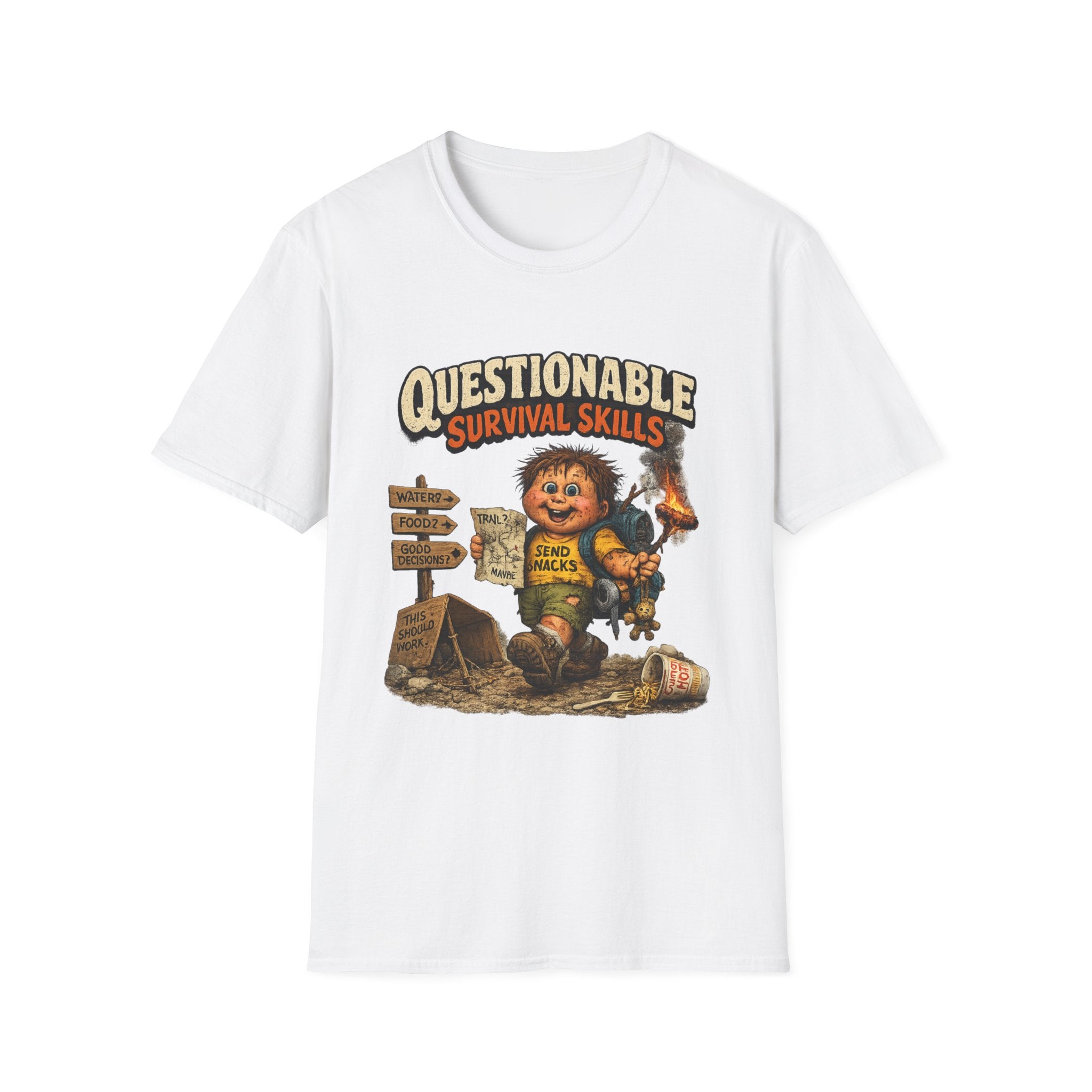 Questionable Survival Skills T-Shirt