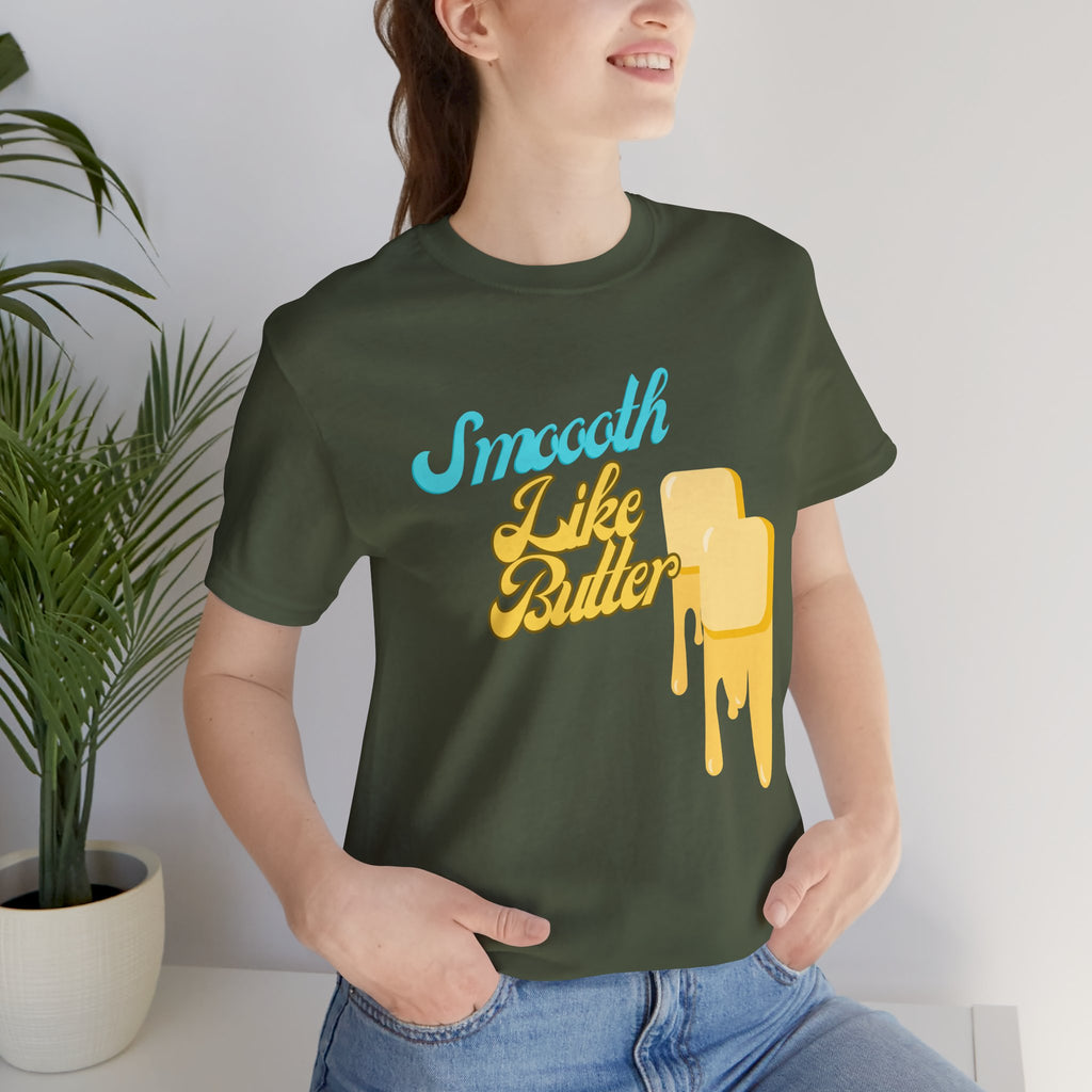 Smooth Like Butter T-Shirt | Retro Butter Drip Graphic Tee