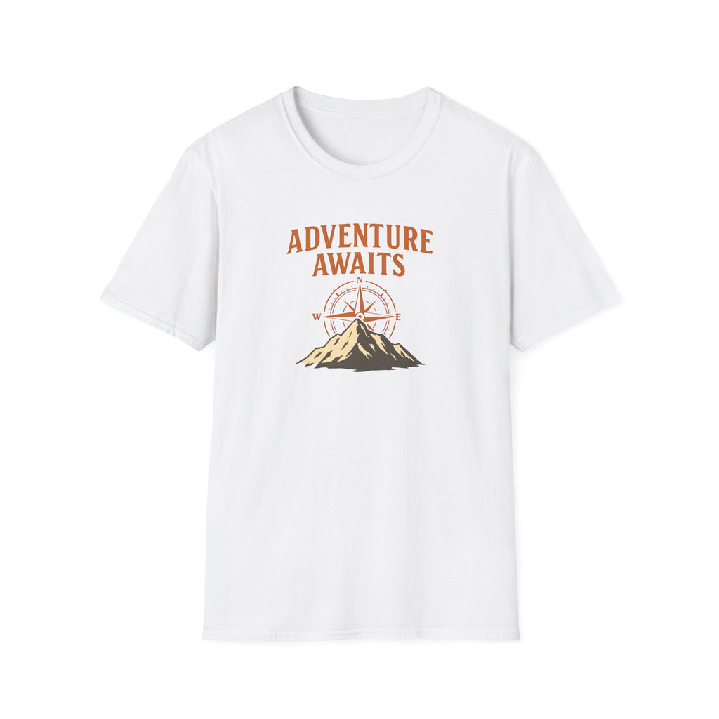 Adventure Awaits Mountain Compass T-Shirt