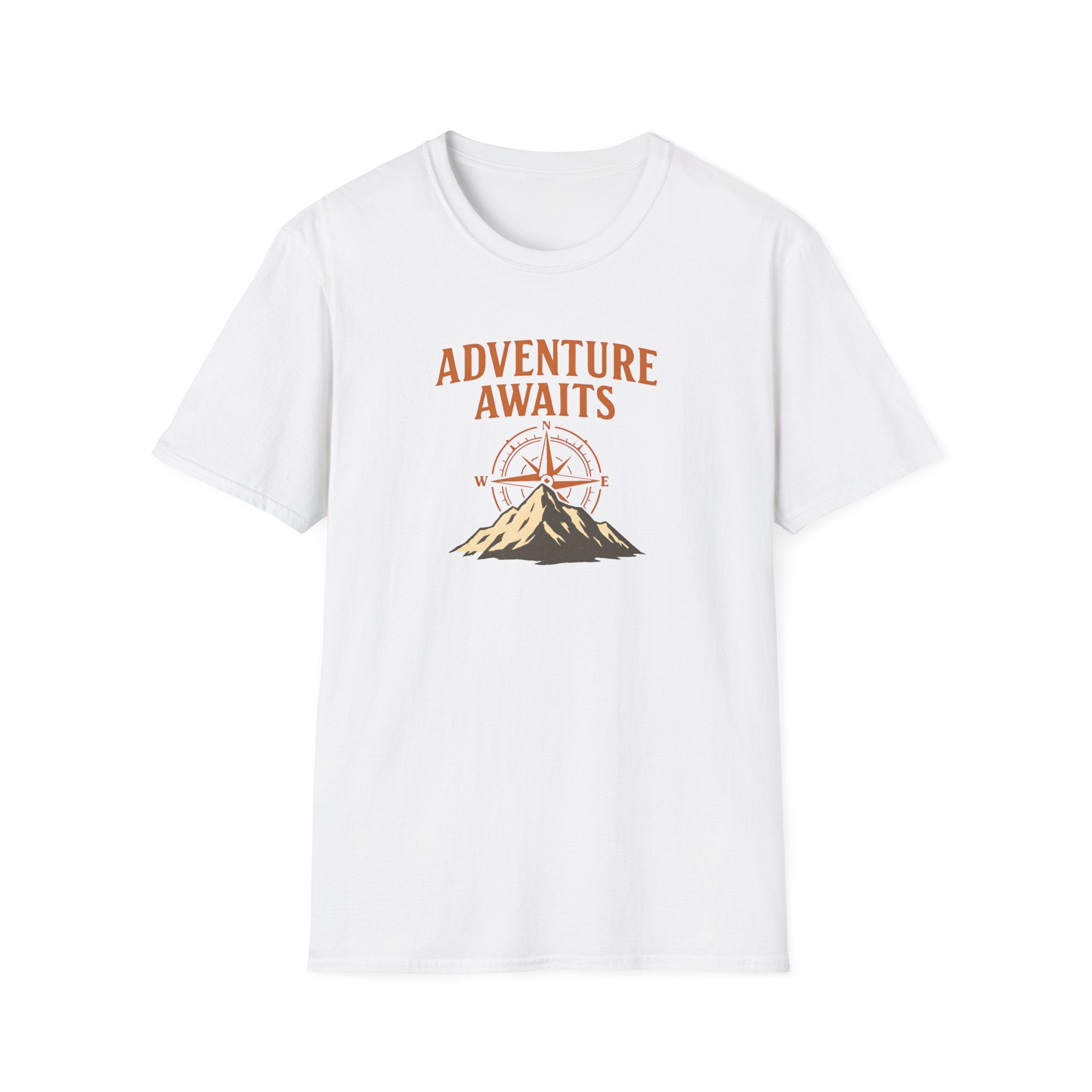 Adventure Awaits Mountain Compass T-Shirt