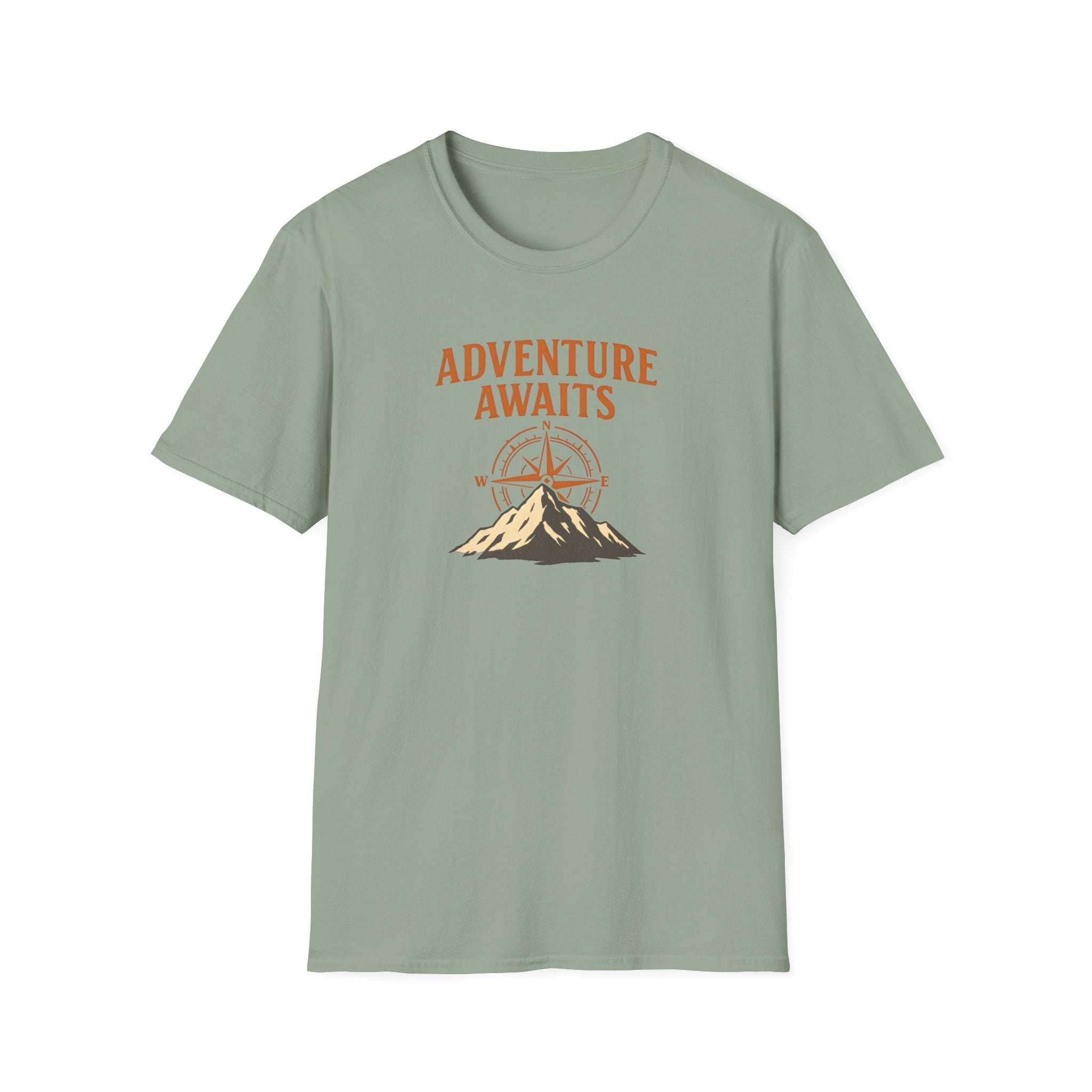 Adventure Awaits Mountain Compass T-Shirt