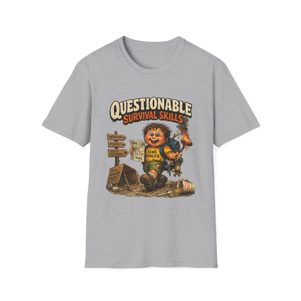 Questionable Survival Skills T-Shirt