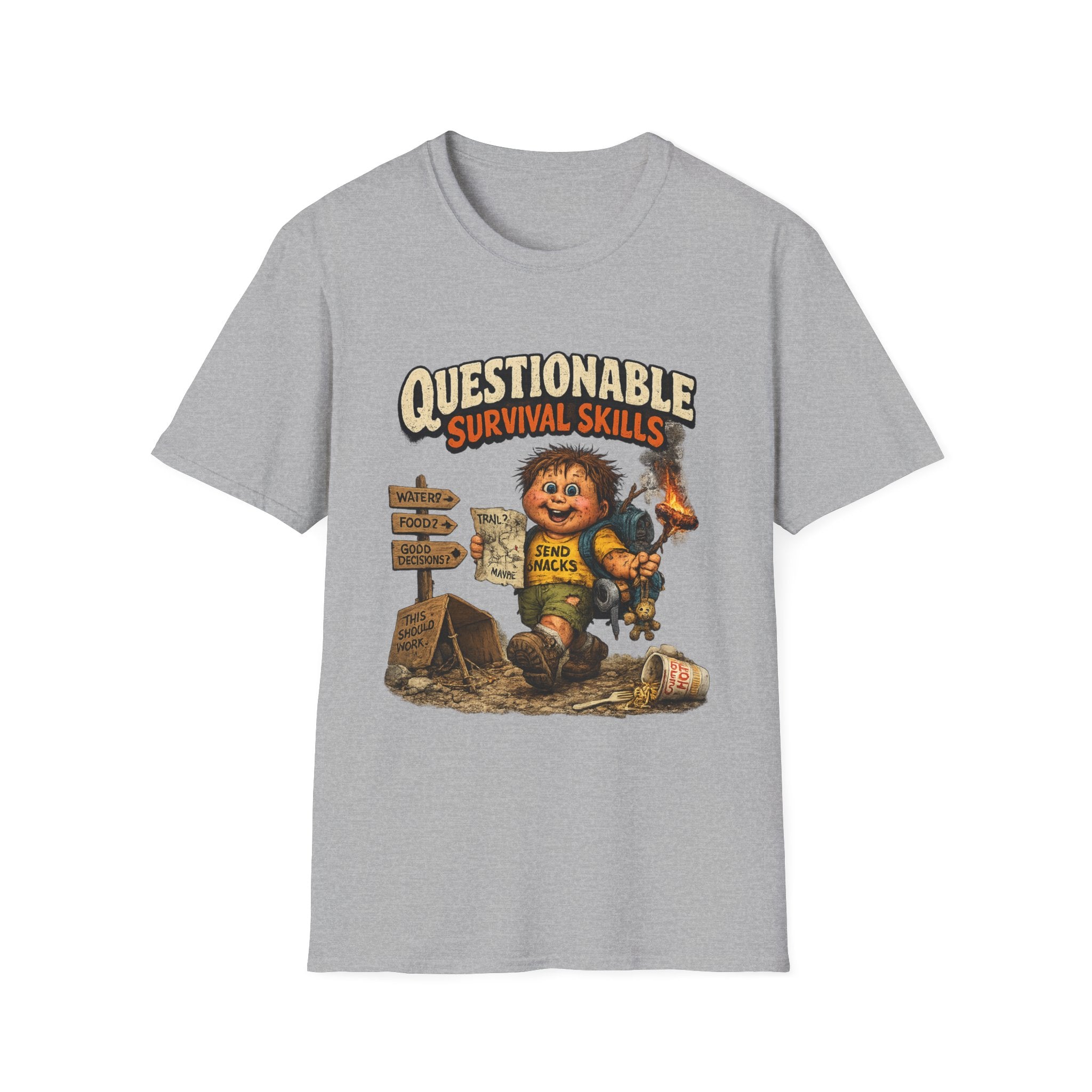 Questionable Survival Skills T-Shirt