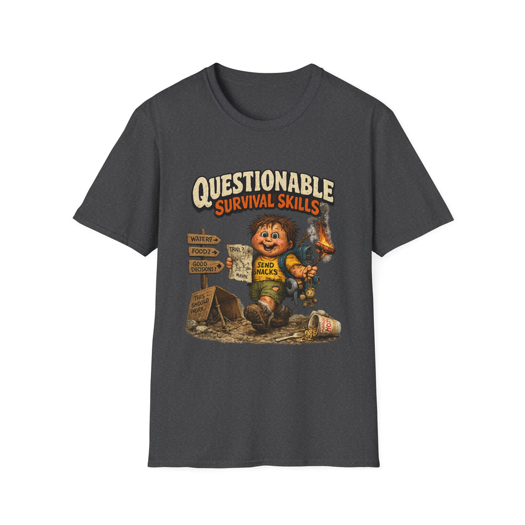 Questionable Survival Skills T-Shirt