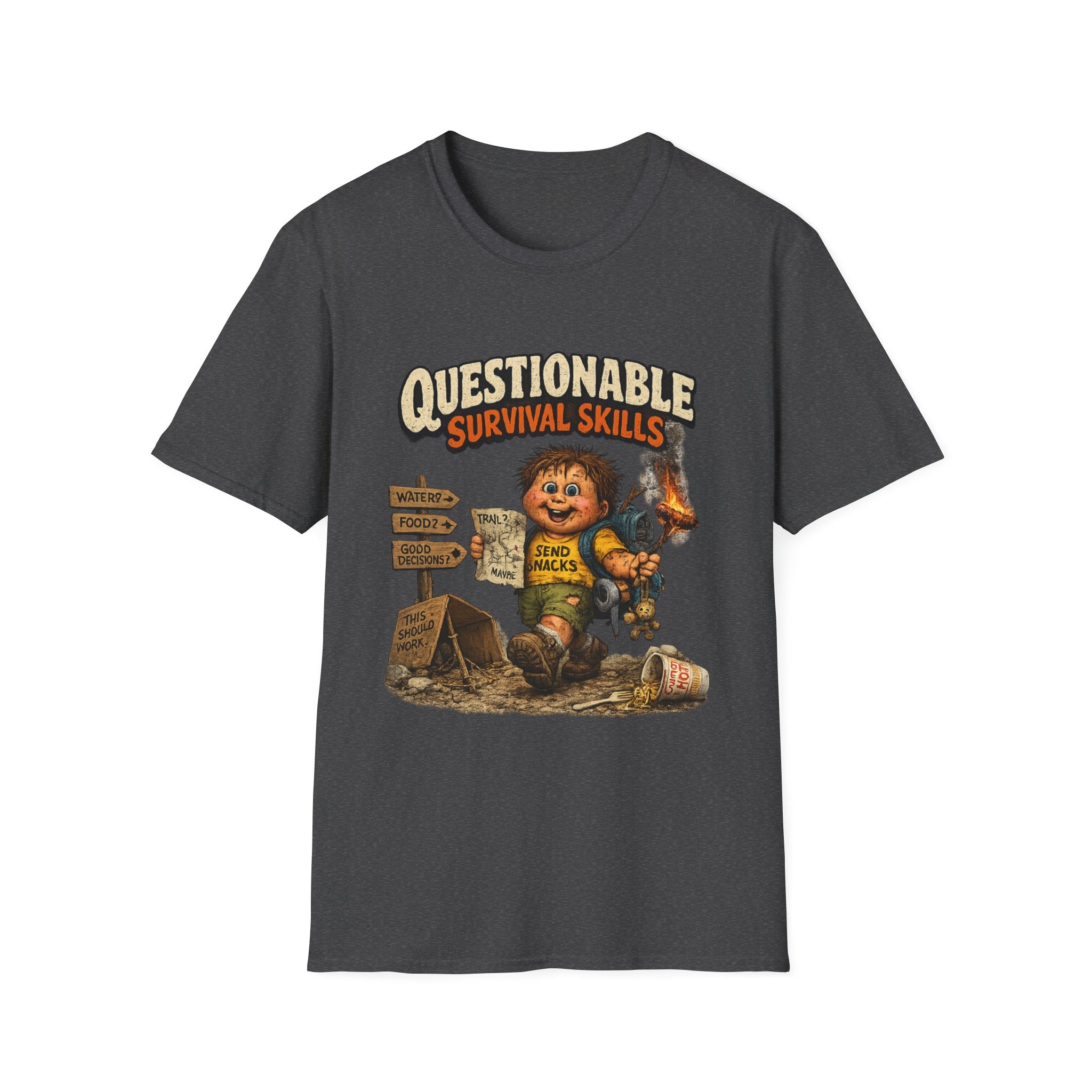 Questionable Survival Skills T-Shirt