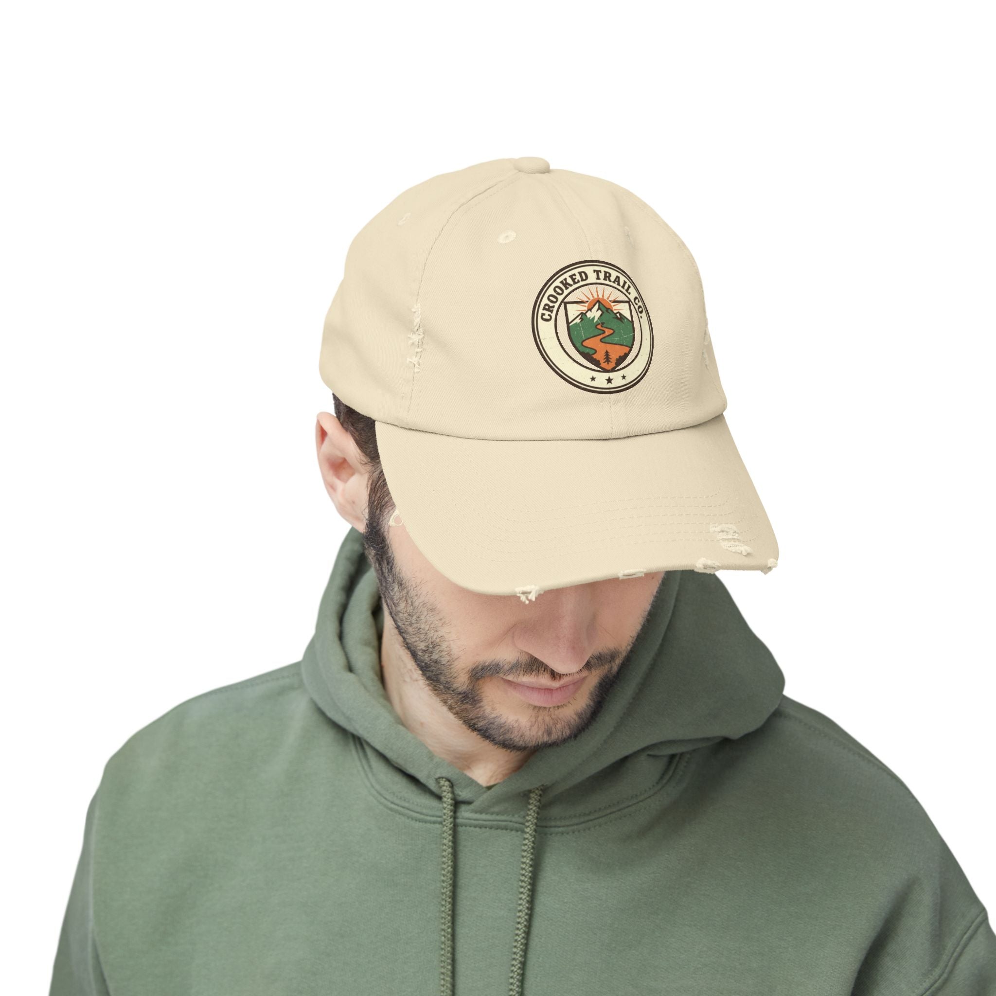 Crooked Trail Co. Distressed Outdoor Baseball Cap