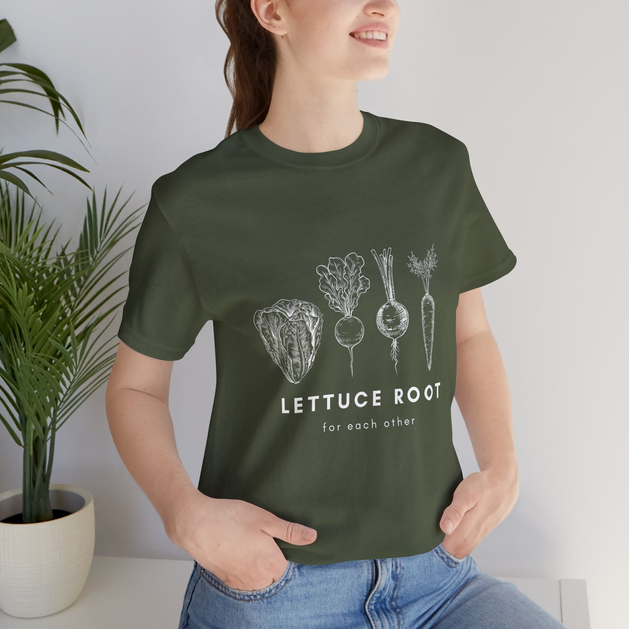 Lettuce Root vegetable sketch tee | Lettuce, Beet, Radish, Carrot design