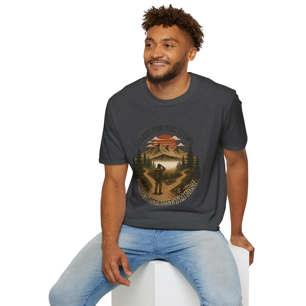 I Came For The Views Mountain Hiking T-Shirt