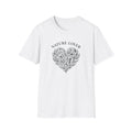Nature Lover T-Shirt — Botanical Heart Graphic Tee