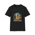 Camping Kills T-Shirt — Spooky Skull Campsite Graphic Tee