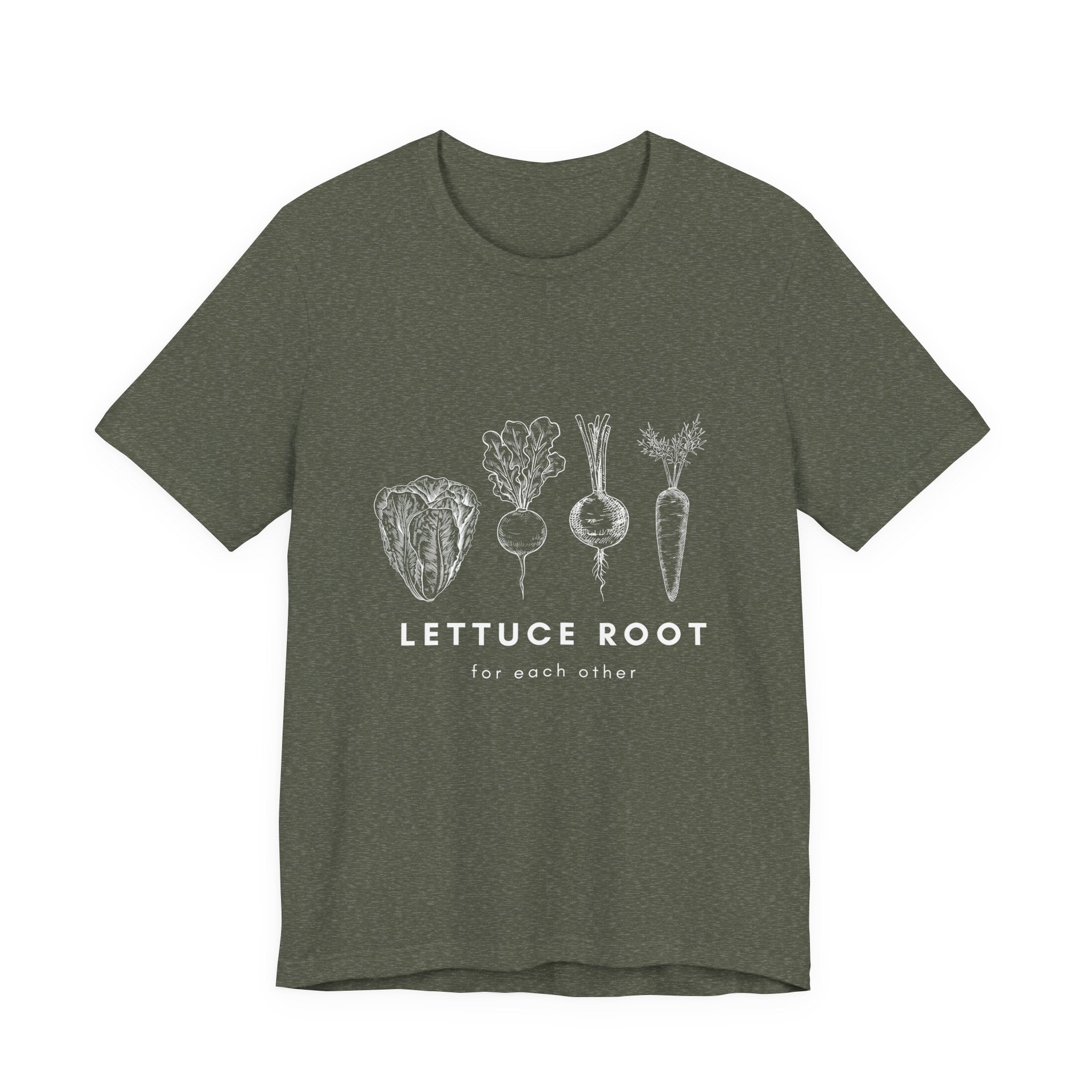 Lettuce Root vegetable sketch tee | Lettuce, Beet, Radish, Carrot design