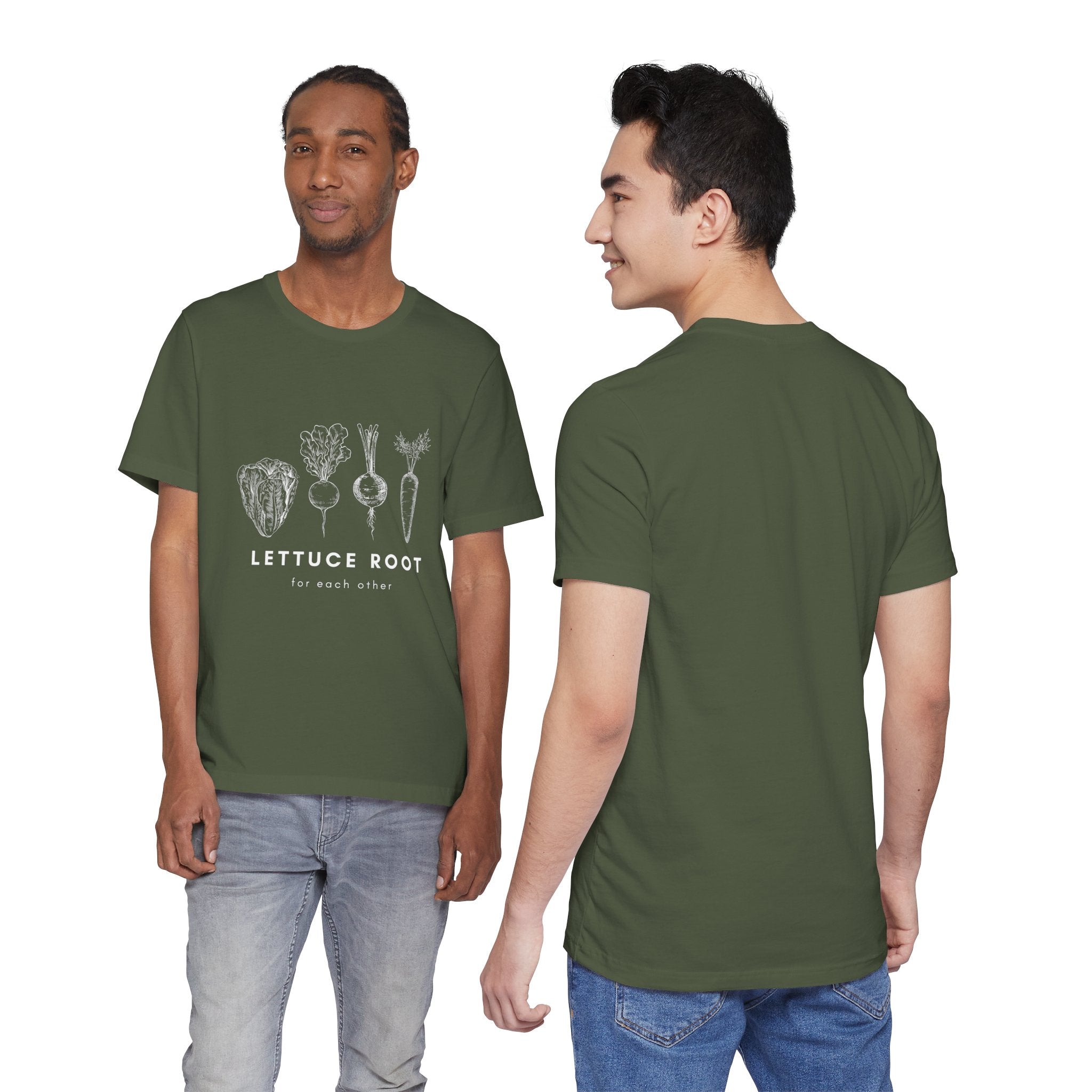 Lettuce Root vegetable sketch tee | Lettuce, Beet, Radish, Carrot design
