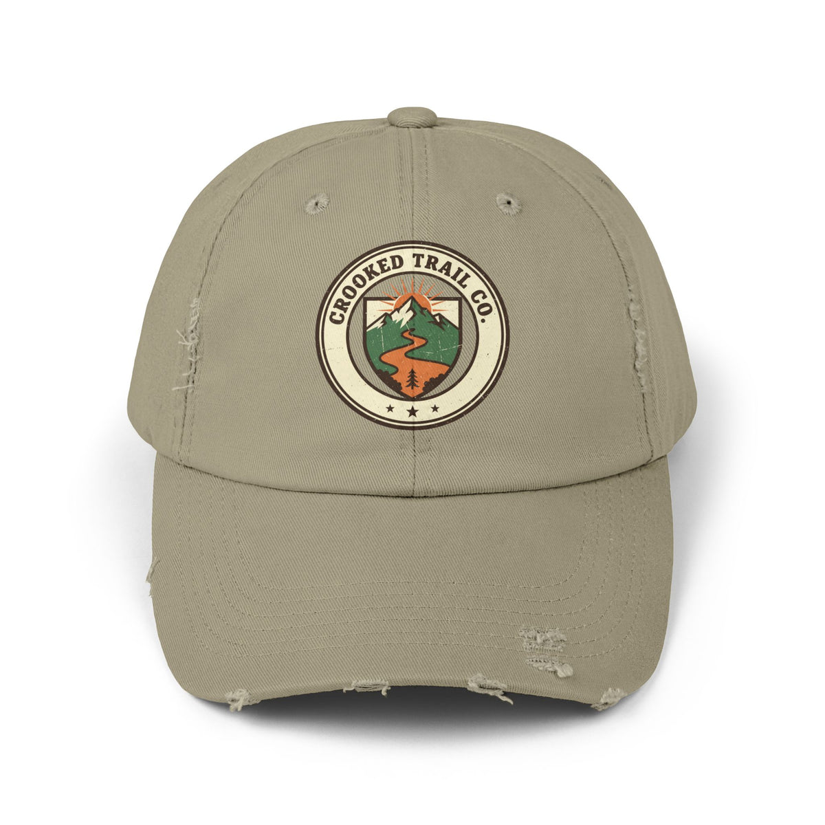 Crooked Trail Co. Distressed Outdoor Baseball Cap