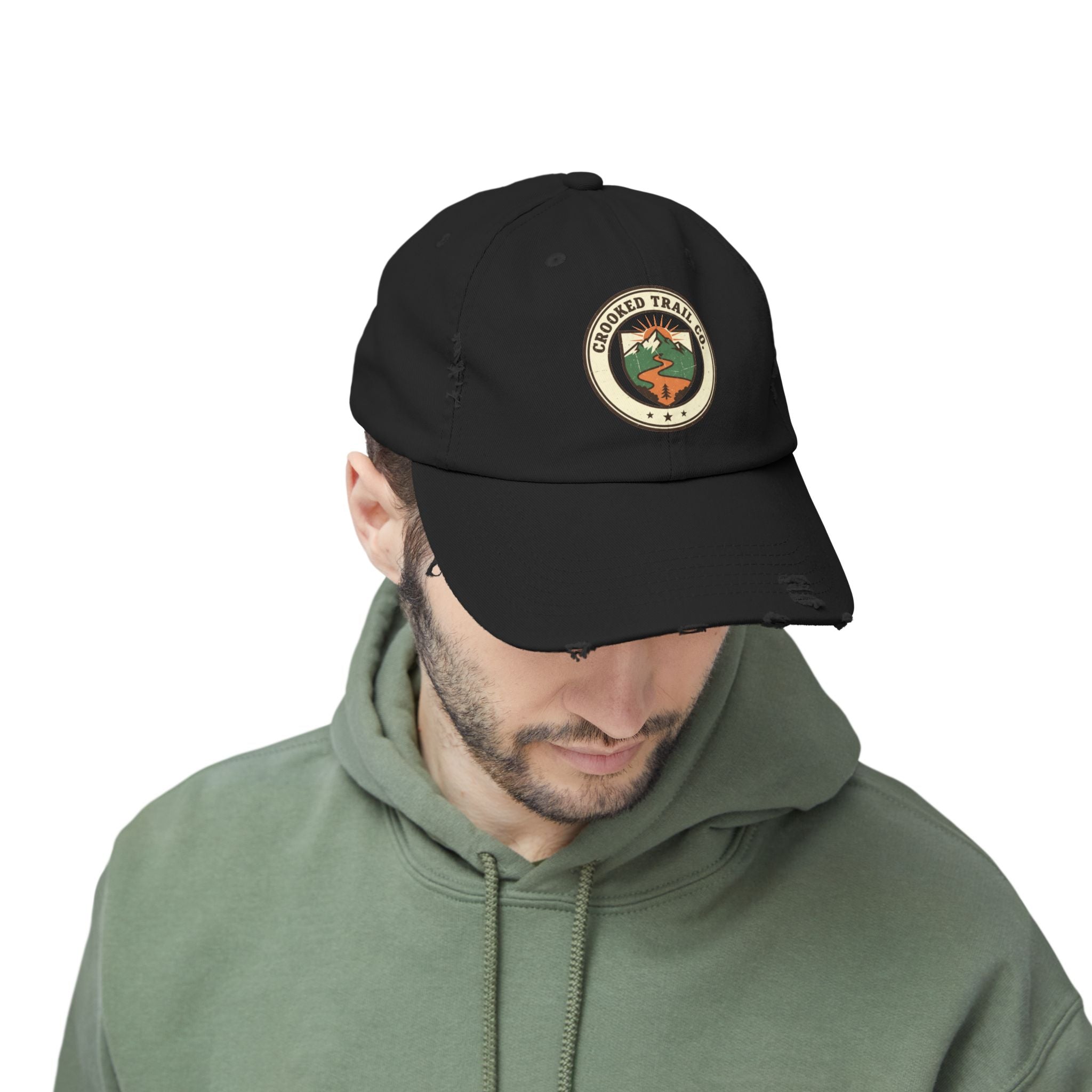 Crooked Trail Co. Distressed Outdoor Baseball Cap