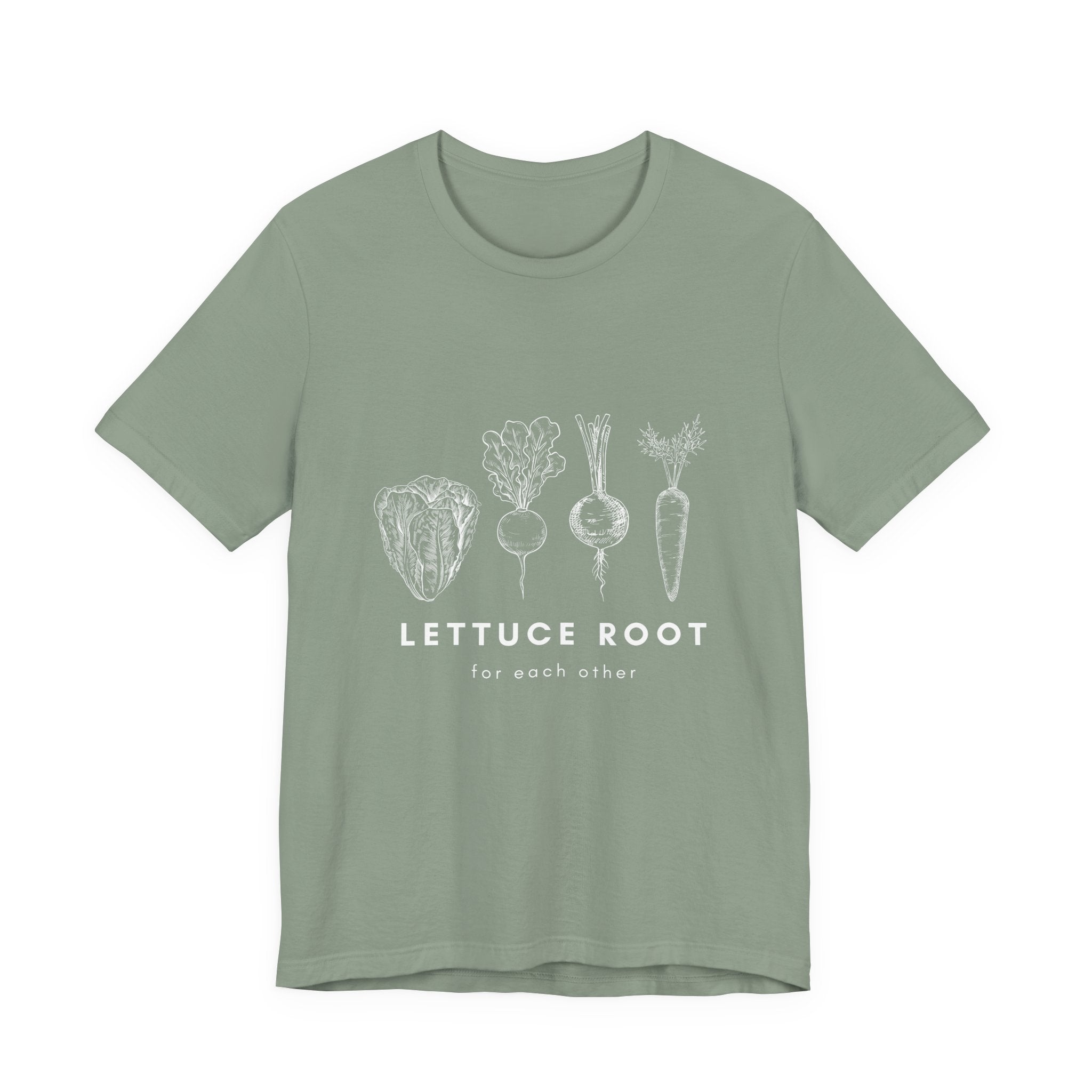 Lettuce Root vegetable sketch tee | Lettuce, Beet, Radish, Carrot design