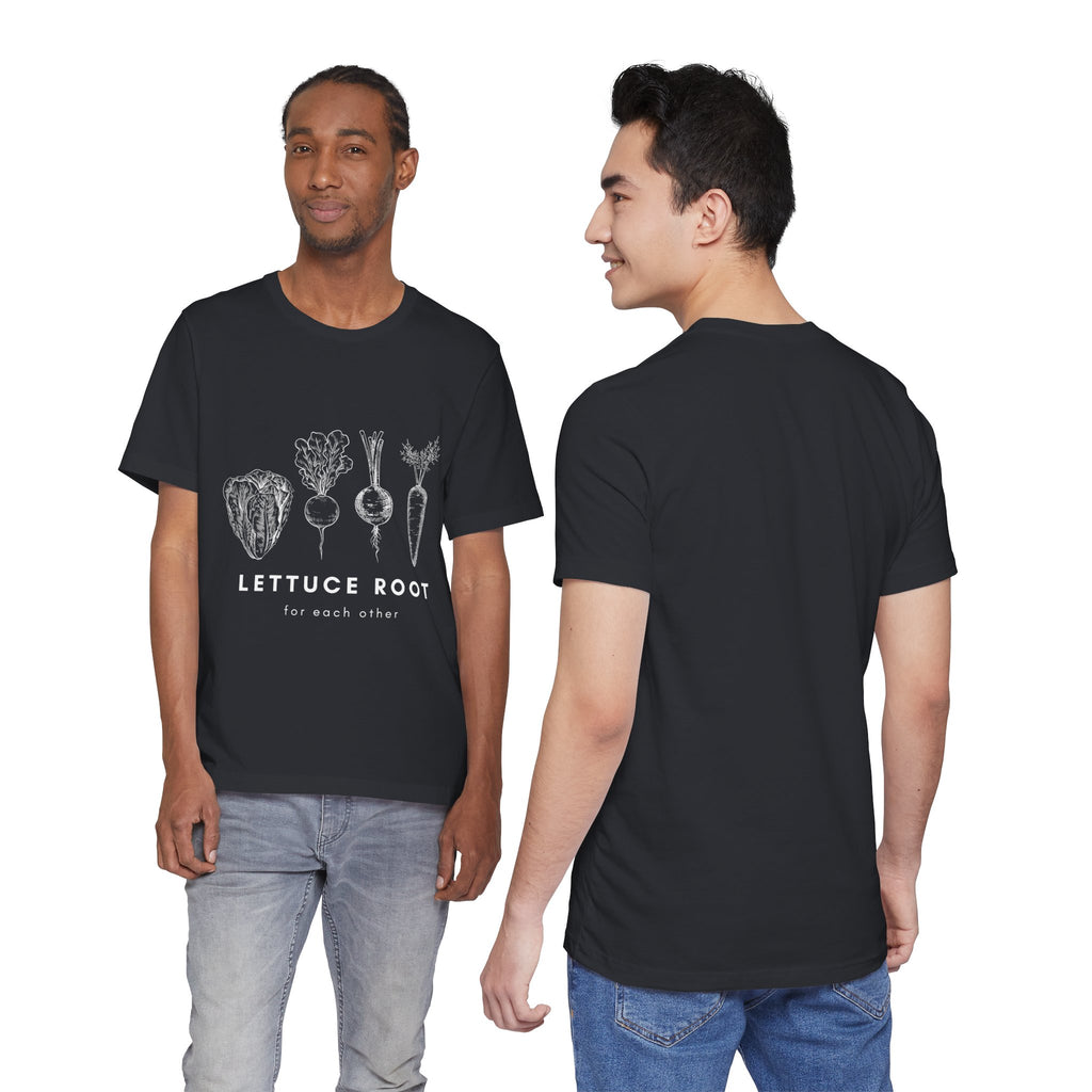 Lettuce Root vegetable sketch tee | Lettuce, Beet, Radish, Carrot design
