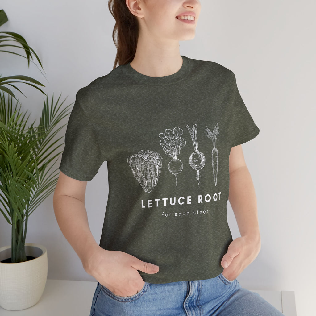 Lettuce Root vegetable sketch tee | Lettuce, Beet, Radish, Carrot design