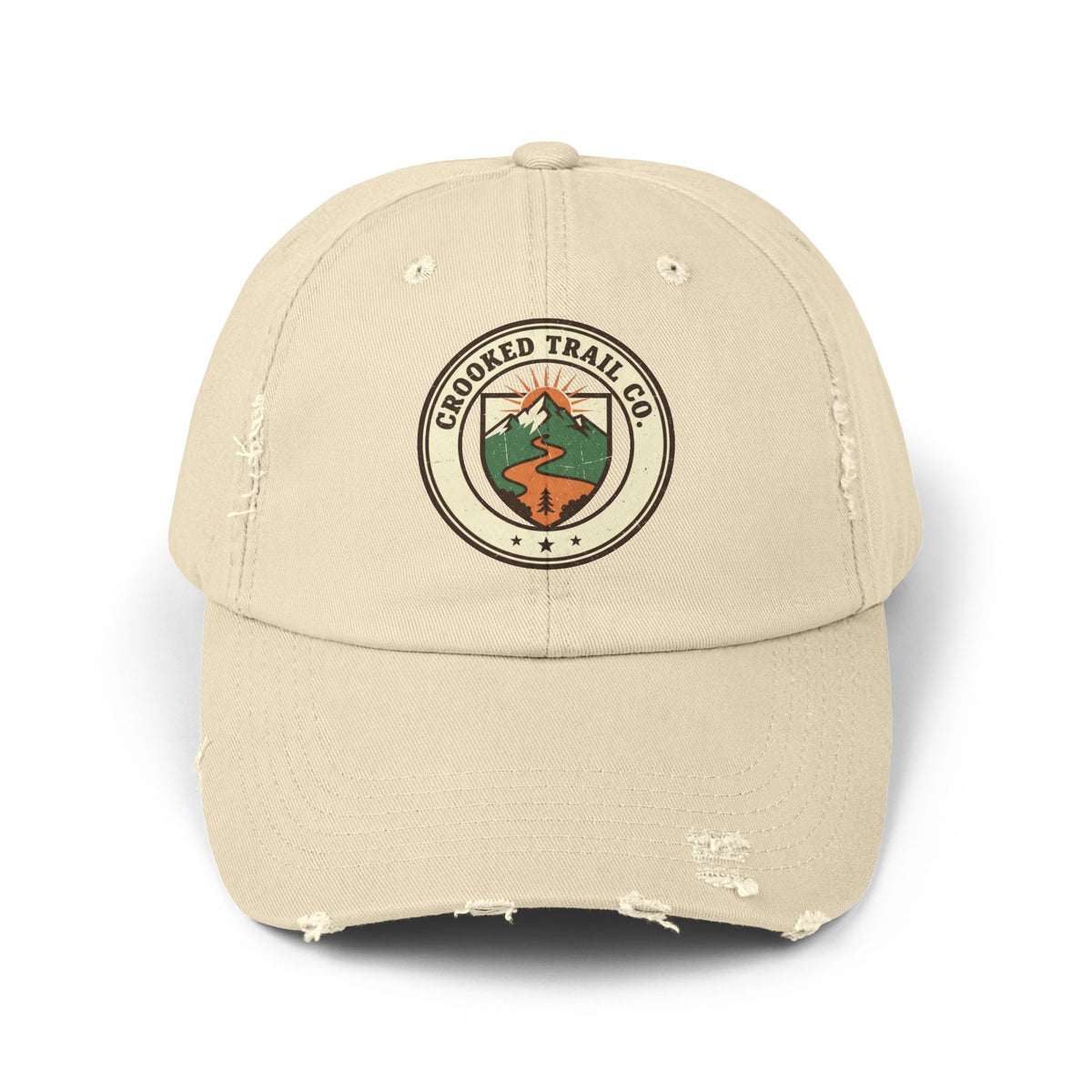 Crooked Trail Co. Distressed Outdoor Baseball Cap