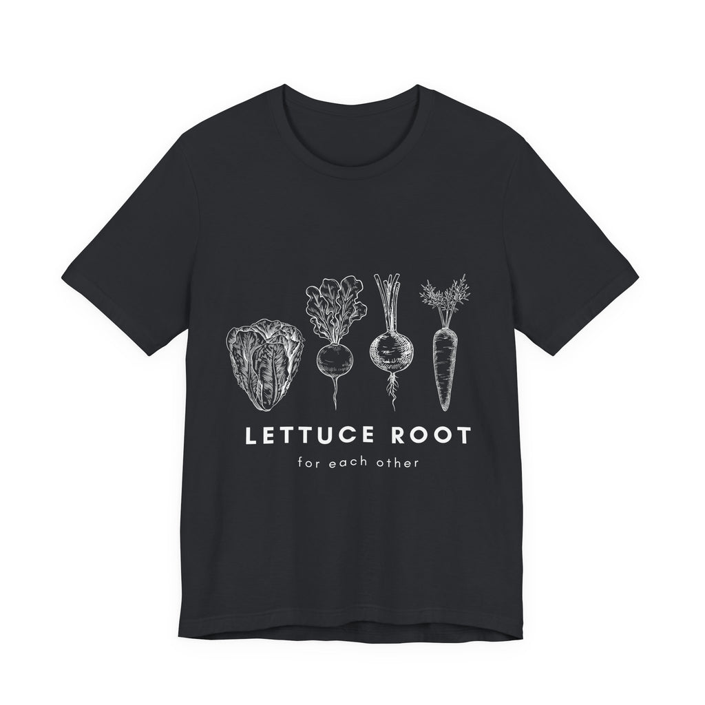 Lettuce Root vegetable sketch tee | Lettuce, Beet, Radish, Carrot design